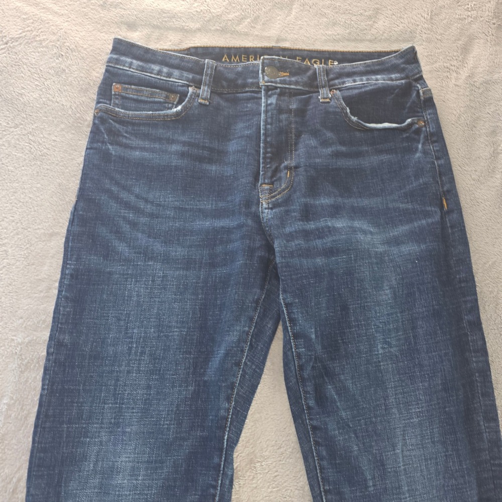 American Eagle Ne(x)t Level Flex Slim Jeans 32x32 Dark Wash Blue Denim